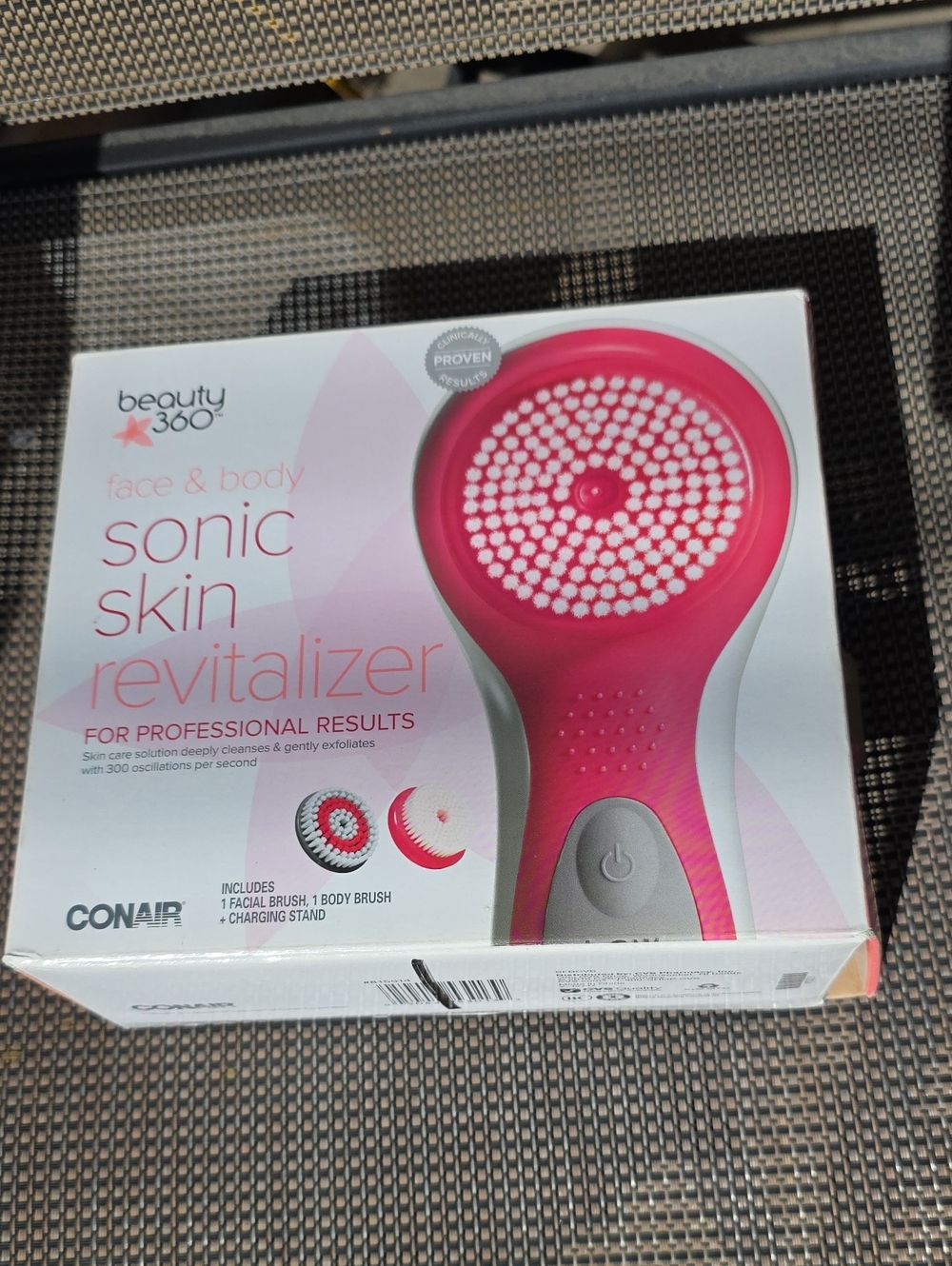 Conair Beauty 360 Pink Sonic Skin Revitalizer - Face & Body